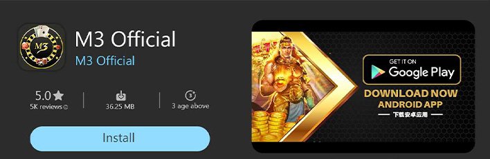 M3 Casino Download Andriod